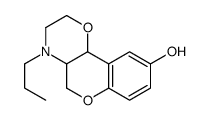4-propyl-3,4a,5,10b-tetrahydro-2H-chromeno[4,3-b][1,4]oxazin-9-ol_123594-64-9