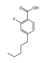 2-fluoro-4-pentylbenzoic acid_123843-53-8
