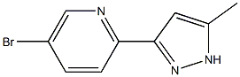 5-broMo-2-(5-Methyl-1H-pyrazol-3-yl)pyridine_1239480-83-1