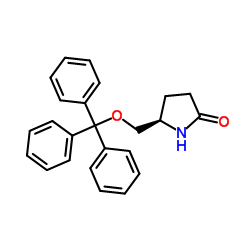 (R)-(-)-5-(TRITYLOXYMETHYL)-2-PYRROLIDONE_124665-91-4