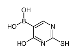 (4-oxo-2-sulfanylidene-1H-pyrimidin-5-yl)boronic acid_125177-38-0