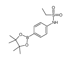 N-[4-(4,4,5,5-tetramethyl-1,3,2-dioxaborolan-2-yl)phenyl]ethanesulfonamide_1256359-16-6