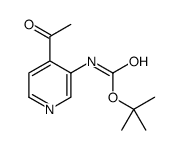 tert-butyl N-(4-acetylpyridin-3-yl)carbamate_1260892-75-8