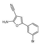 2-Amino-5-(3-bromophenyl)-3-furonitrile_1261268-89-6