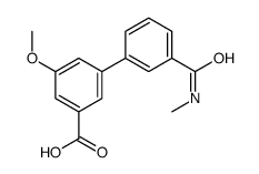 3-methoxy-5-[3-(methylcarbamoyl)phenyl]benzoic acid_1261980-21-5
