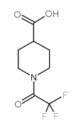 1-(2,2,2-trifluoroacetyl)piperidine-4-carboxylic acid_126501-70-0