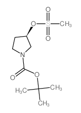 (R)-3-Methanesulfonyloxy-pyrrolidine-1-carboxylic acid tert-butyl ester_127423-61-4