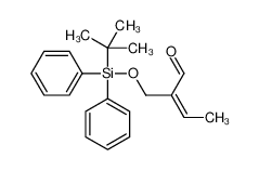 2-[[tert-butyl(diphenyl)silyl]oxymethyl]but-2-enal_129144-88-3