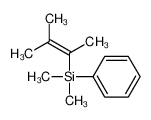 dimethyl-(3-methylbut-2-en-2-yl)-phenylsilane_129156-01-0