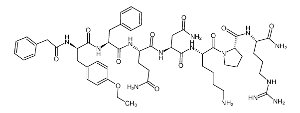 (Phenylac1,D-Tyr(Et)2,Lys6,Arg8,des-Gly9)-Vasopressin_129520-65-6