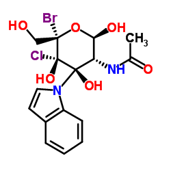 5-Bromo-4-chloro-3-indolyl-N-acetyl-β-D-galactosaminide_129572-48-1