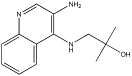 1-[(3-amino-4-quinolinyl)amino]-2-methyl-2-propanol_129655-59-0