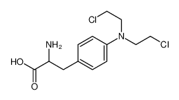 (2R)-2-amino-3-[4-[bis(2-chloroethyl)amino]phenyl]propanoic acid_13045-94-8