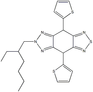 4,8-bis(thiophen-2-yl)-6-(2-ethylhexyl)-[1,2,5]thiadiazolo[3,4-f]benzotriazole_1307899-46-2