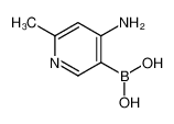 (4-Amino-6-methylpyridin-3-yl)boronic acid_1310404-54-6