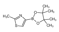 2-methyl-4-(4,4,5,5-tetramethyl-1,3,2-dioxaborolan-2-yl)-1,3-thiazole_1310404-96-6