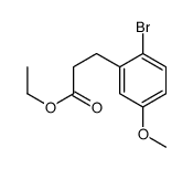ethyl 3-(2-bromo-5-methoxyphenyl)propanoate_131819-11-9