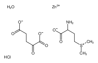 zinc,2-amino-4-dimethylsulfoniobutanoate,2-oxopentanedioate,hydrate,hydrochloride_131966-49-9