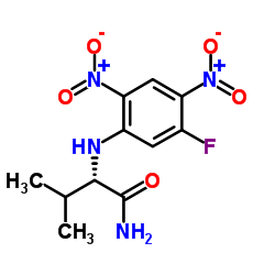 N2-(5-Fluoro-2,4-dinitrophenyl)-L-valinamide_132679-61-9