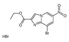 ethyl 8-bromo-6-nitroimidazo[1,2-a]pyridine-2-carboxylate,hydrobromide_1332605-92-1