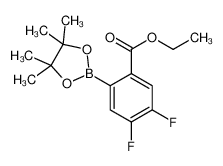Ethyl 4,5-difluoro-2-(4,4,5,5-tetramethyl-1,3,2-dioxaborolan-2-yl )benzoate_1334164-30-5