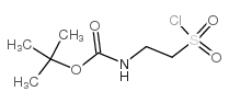 tert-butyl N-(2-chlorosulfonylethyl)carbamate_134019-73-1