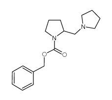 2-pyrrolidin-1-ylmethyl-pyrrolidine-1-carboxylic acid benzyl ester_134591-58-5