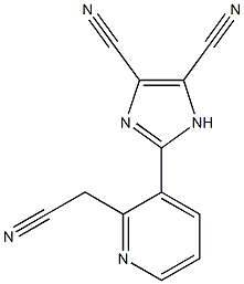 1-CyanoMethyl-4,5-dicyano-2-(3-pyridyl)iMidazole, 97%_1347815-22-8
