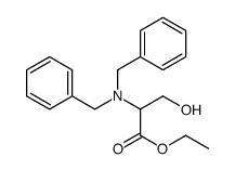 ethyl 2-(dibenzylamino)-3-hydroxypropanoate_134936-17-7