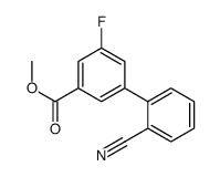 methyl 3-(2-cyanophenyl)-5-fluorobenzoate_1352318-48-9