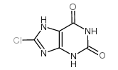 8-chloro-3,7-dihydropurine-2,6-dione_13548-68-0