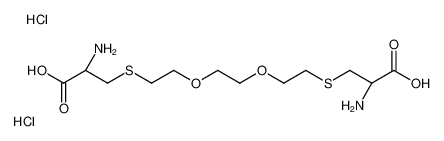 (2R)-2-amino-3-[2-[2-[2-[(2R)-2-amino-2-carboxyethyl]sulfanylethoxy]ethoxy]ethylsulfanyl]propanoic acid,dihydrochloride_1356019-49-2