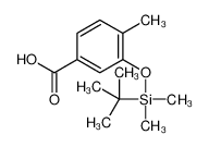 3-[tert-butyl(dimethyl)silyl]oxy-4-methylbenzoic acid_135865-51-9