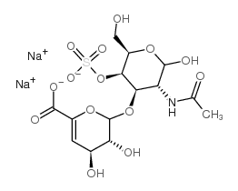 disodium,(2R,3R,4S)-2-[(2R,3R,4S,5R)-2-acetamido-5,6-dihydroxy-1-oxo-4-sulfonatooxyhexan-3-yl]oxy-3,4-dihydroxy-3,4-dihydro-2H-pyran-6-carboxylate_136144-56-4