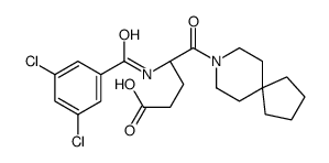 (4R)-5-(8-azaspiro[4.5]decan-8-yl)-4-[(3,5-dichlorobenzoyl)amino]-5-oxopentanoic acid_137795-35-8