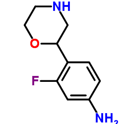 3-Fluoro-4-(2-morpholinyl)aniline_1379192-95-6
