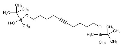 tert-butyl-[10-[tert-butyl(dimethyl)silyl]oxydec-5-ynoxy]-dimethylsilane_138428-33-8