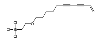 trichloro(2-undec-10-en-6,8-diynoxyethyl)silane_138454-54-3