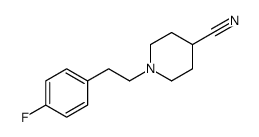 1-[2-(4-fluorophenyl)ethyl]piperidine-4-carbonitrile_139290-67-8