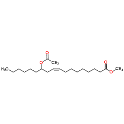 Methyl (9Z)-12-acetoxy-9-octadecenoate_140-03-4