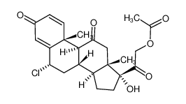 chloroprednisone 21-acetate_14066-79-6