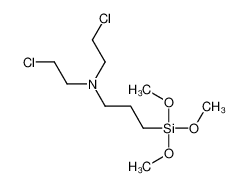 N,N-bis(2-chloroethyl)-3-trimethoxysilylpropan-1-amine_140895-00-7