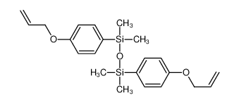 [dimethyl-(4-prop-2-enoxyphenyl)silyl]oxy-dimethyl-(4-prop-2-enoxyphenyl)silane_140899-24-7