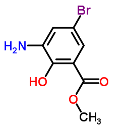 Methyl 3-amino-5-bromo-2-hydroxybenzenecarboxylate_141761-82-2