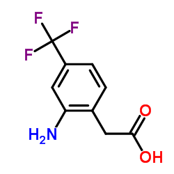 [2-Amino-4-(trifluoromethyl)phenyl]acetic acid_142012-65-5
