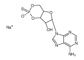 Sodium (2S,4aR,6R,7R,7aS)-6-(6-amino-9H-purin-9-yl)-7-hydroxytetr ahydro-4H-furo[3,2-d][1,3,2]dioxaphosphinine-2-thiolate 2-oxide_142439-95-0