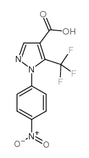 1-(4-nitrophenyl)-5-(trifluoromethyl)pyrazole-4-carboxylic acid_142818-03-9