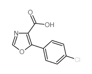 5-(4-Chlorophenyl)oxazole-4-carboxylic acid_143659-14-7