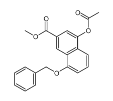 Methyl 4-acetoxy-8-(benzyloxy)-2-naphthoate_144003-45-2