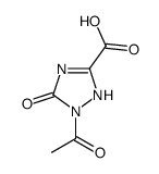 2-acetyl-3-oxo-1H-1,2,4-triazole-5-carboxylic acid_144704-37-0